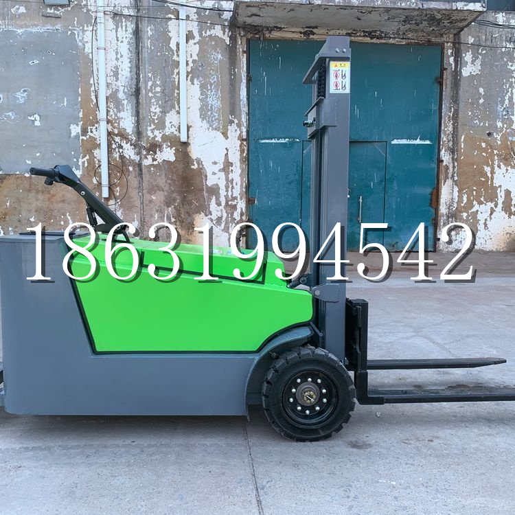 新市区小型电动叉车1吨2吨步行站驾式电瓶堆高充电装卸车液压升降车铲车